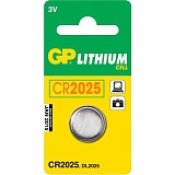 Батарейка GP Lithium CR2025 (1шт)
