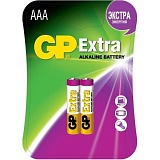 Батарейка GP Extra Alkaline 24AX LR03 AAA (2шт)