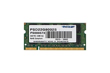 Модуль памяти SO-DIMM DDR2 2Gb PATRIOT PSD22G8002S