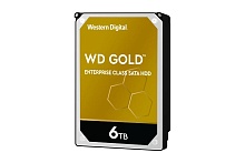 Жесткий диск HDD 6Tb WD Gold, WD6003FRYZ