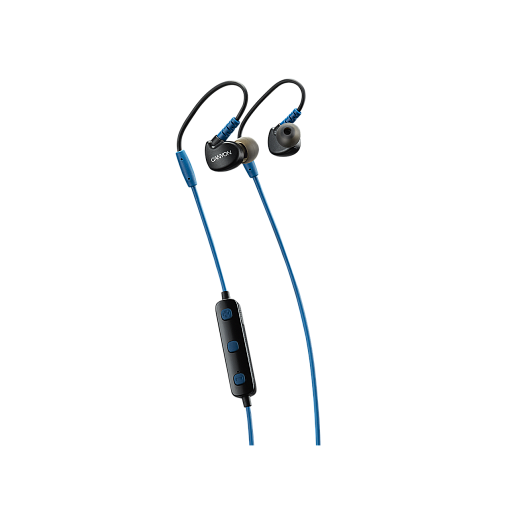 Наушники Canyon Bluetooth sport earphones (H2CNSSBTHS1BL) голубые