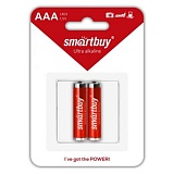 Батарейка AAA SmartBuy LR03/2B (AAA) (SBBA-3A02B) (2 шт в уп)