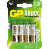 Батарейка GP Super Alkaline 15A LR6 AA (4шт)