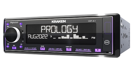 Prology CDP-8.1 "KRAKEN" FM/USB/BT Ресивер с DSP