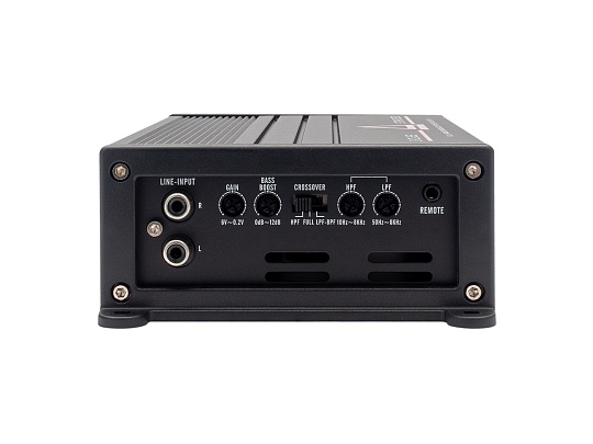 Aura STORM-D1.600 Усилитель 1-канальный 1х600W Band-Pass фильтр ДУ компактный