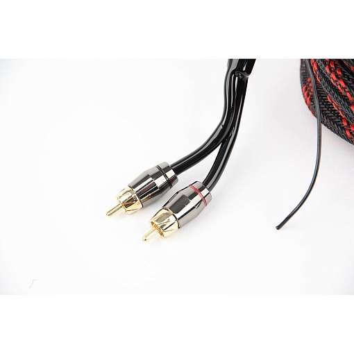 Комплект проводов для подключения 2 канального усилителя ACV 21-KIT2-4 4AWG PRO