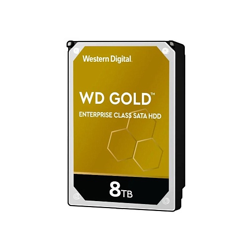 Жесткий диск HDD 8Tb WD Gold, WD8004FRYZ