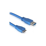 Кабель USB 3.0 A(m)-microUSB ATcom AT2826, 1.8 м, синий